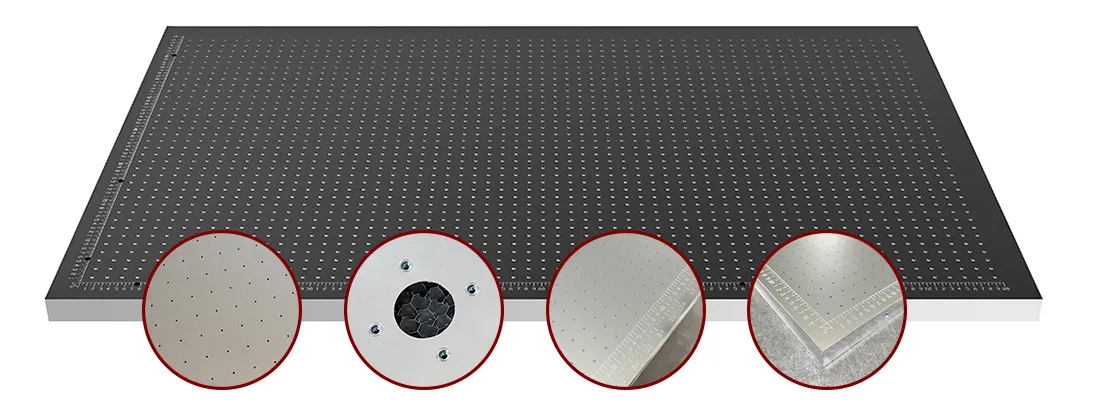 Mesa de vacío para impresora UV de cama plana