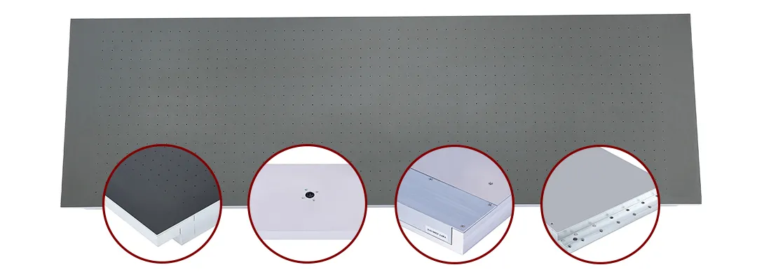 Mesa de vacío refrigerada por agua